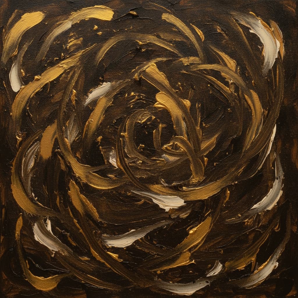 抽象的午夜